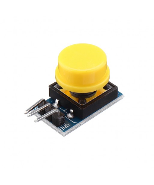 50Pcs 12x12mm Key Switch Module Touch Tact Switch Push Button Non  locking With Cap Red Black Yellow Green Blue