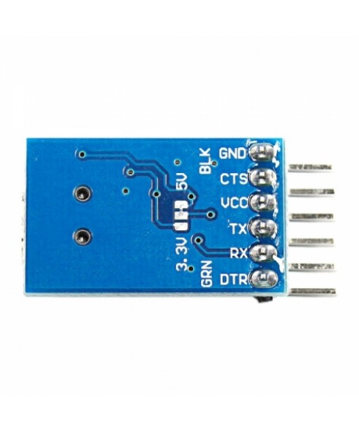 FT232RL USB to Serial 232 TTL Adapter Module for Funduino  3 3  5V  Blue