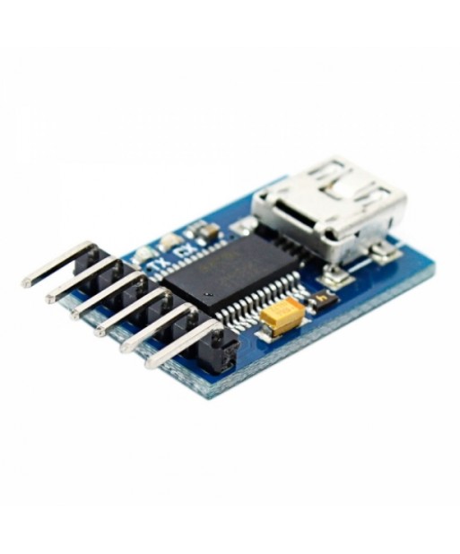 FT232RL USB to Serial 232 TTL Adapter Module for Funduino  3 3  5V  Blue